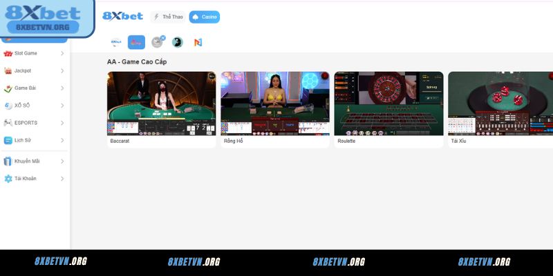 Giới thiệu về Baccarat 8XBET