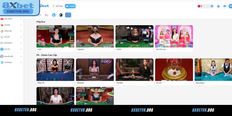 Tổng quan về Blackjack 8XBET